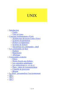 Unix - M1-info