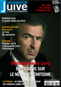 Bernard-Henri Levy - Consistoire de Paris