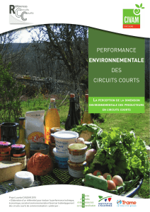 performance environnementale des circuits courts