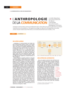 l`anthropologie delacommunication