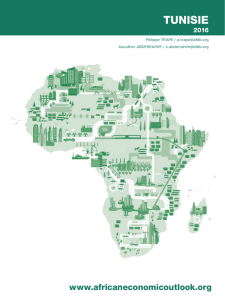 Tunisie 2016 - African Economic Outlook