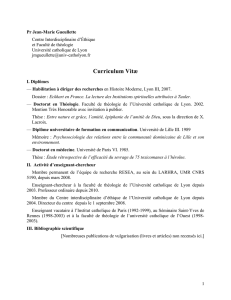 CV JMGueullette 10 2016 - Université Catholique de Lyon