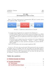 Table des matières