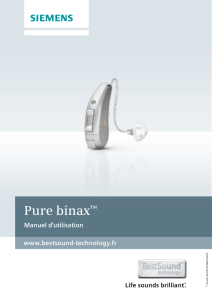 Manuel d`utilisation Pure binax, 9 MB