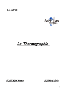 La Thermographie