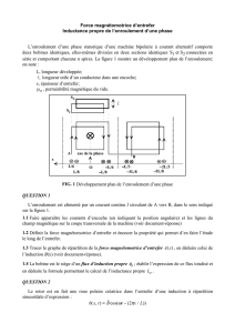 Inductance propre