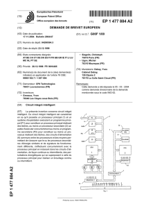 Circuit integré intelligent - European Patent Office