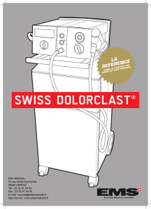Documentation générale sur l`ondes de choc radial