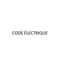 code électrique - Powering Health