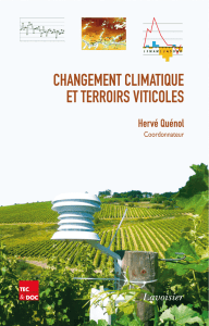 Terroirs viticoles et changement climatique : du global au local