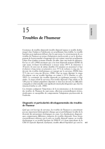 Troubles de l`humeur - iPubli