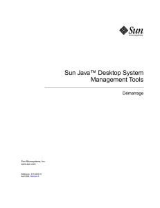 Sun Java Desktop System Management Tools