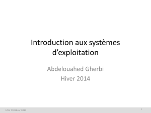 Introduction du cours MGL810