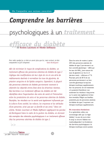 Comprendre les barrières psychologiques à un traitement efficace