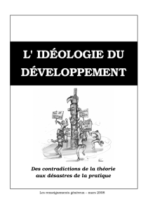 l` idéologie du développement