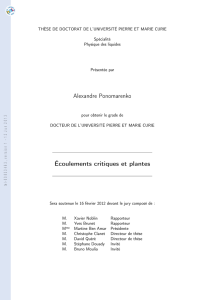 [tel-00833463, v1] Ecoulements critiques et plantes - Pmmh