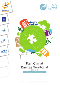 Plan Climat  Diagnostic 2014 - Montpellier Méditerranée Métropole