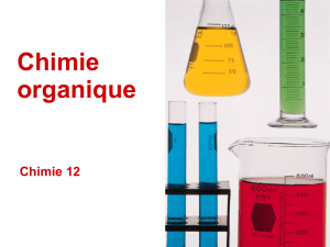 Chimie organique - Ecole-Victor-Brodeur