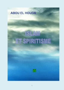 islam et spiritisme - Association du chemin
