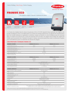 Datenblatt Fronius ECO FR