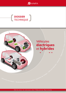 Véhicules électriques et hybrides