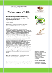 Working paper n° 9-2014 - Université de Reims Champagne