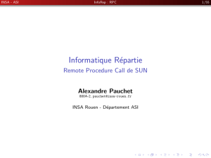 RPC Sun File - Moodle INSA Rouen