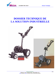 DOSSIER TECHNIQUE DE LA SOLUTION INDUSTRIELLE