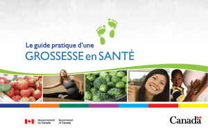 Le guide pratique d`une grossesse en santé