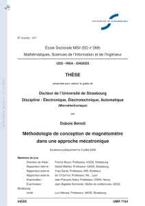 Méthodologie de conception de magnétomètre