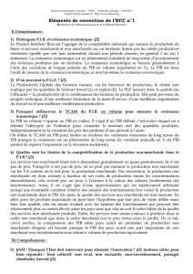 Eléments de correction de l`ECC n°1