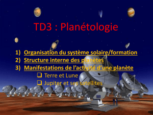 TD3: Planétologie