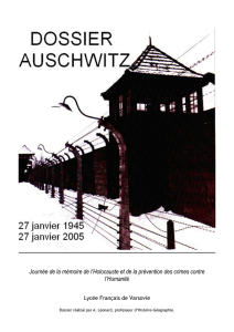 Auschwitz, la mort industrielle