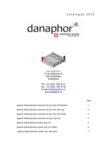 catalogue - danaphor