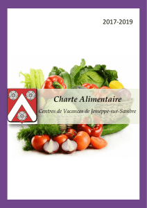Charte alimentaire de la Plaine - Commune de Jemeppe-sur