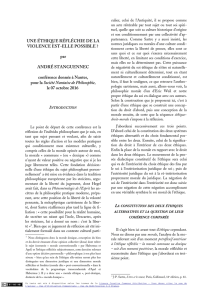 Texte de la conférence - Société Nantaise de Philosophie