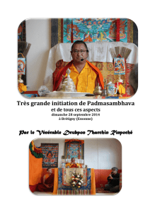 Téléchargez l`Enseignement de Padmasambhava