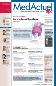 Les problèmes thyroïdiens