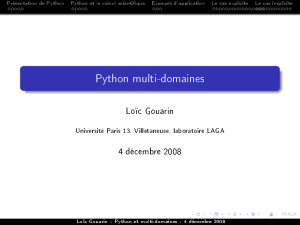 Python multi