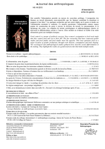 Journal des anthropologues - Association Française des