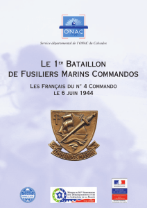 Le 1er Bataillon de Fusiliers Marins Commandos