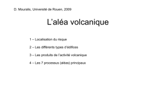 L`aléa volcanique - Université de Rouen