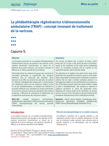 La phlébothérapie régénératrice tridimensionnelle
