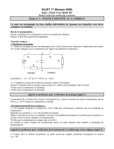 Situations d`évaluation des capacités expérimentales sciences