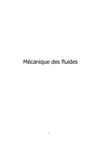 Mécanique des fluides