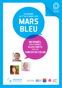 MARS BLEU - Unicancer