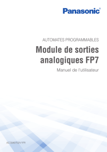 Module de sorties analogiques FP7