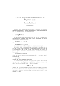 TP 2 de programmation fonctionnelle en Objective Caml