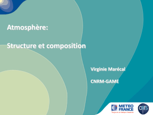 Atmosphère : structure et composition