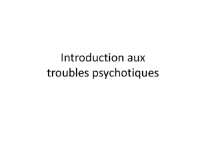 Introduction aux psychoses